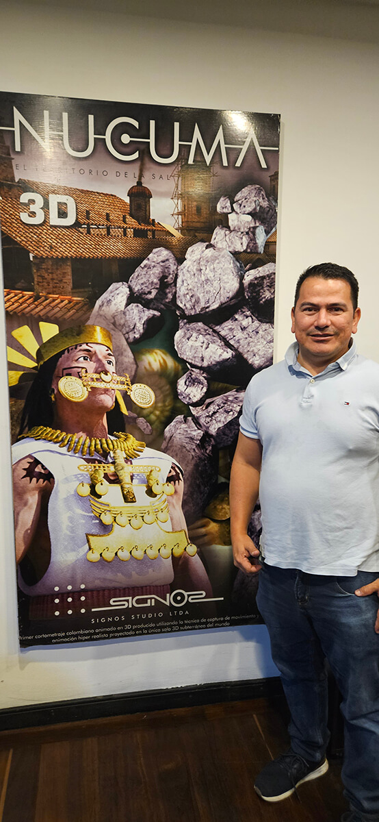 ENTRADA DEL TEATRO DENTRO DE LA CATEDRAL DE SAL