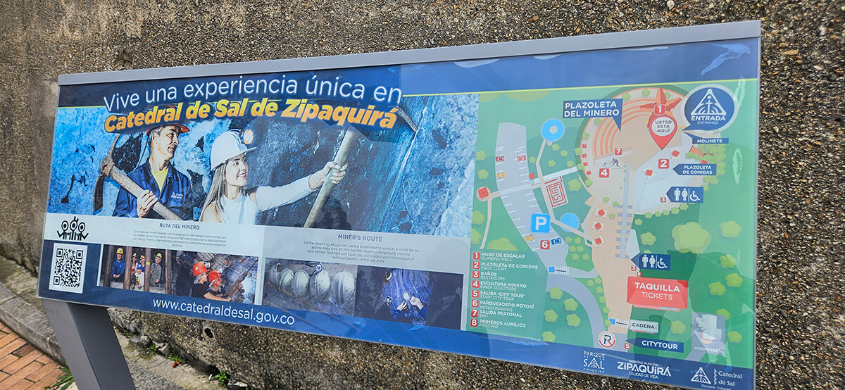 MAPA DE LA CATEDRAL DE SAL