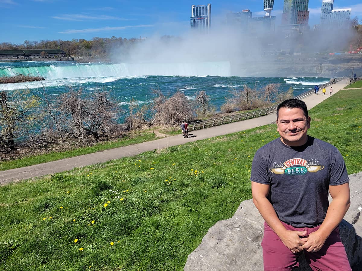 VISTA DE LA GARGANTA DE LAS CATARATAS